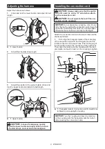 Предварительный просмотр 9 страницы Makita DUP362 Instruction Manual