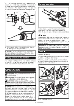 Preview for 11 page of Makita DUP362 Instruction Manual