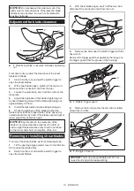 Предварительный просмотр 13 страницы Makita DUP362 Instruction Manual