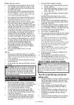 Preview for 10 page of Makita DUP362PT2 Instruction Manual