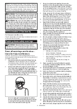 Preview for 9 page of Makita DUP362Z Instruction Manual