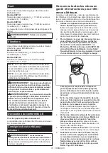 Preview for 18 page of Makita DUP362Z Instruction Manual