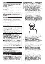 Preview for 39 page of Makita DUP362Z Instruction Manual