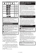 Preview for 43 page of Makita DUP362Z Instruction Manual