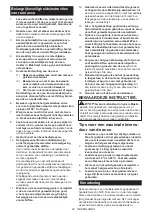 Preview for 52 page of Makita DUP362Z Instruction Manual