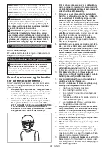 Preview for 80 page of Makita DUP362Z Instruction Manual