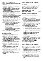 Предварительный просмотр 11 страницы Makita DUR143U Instruction Manual