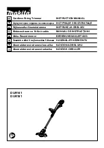 Makita DUR181SY Instruction Manual preview