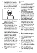 Предварительный просмотр 52 страницы Makita DUR181Z Instruction Manual