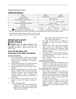 Preview for 2 page of Makita DUR182L Instruction Manual