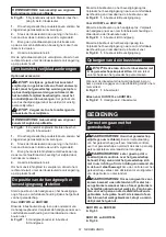 Предварительный просмотр 61 страницы Makita DUR187L Instruction Manual