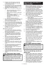 Preview for 13 page of Makita DUR187URF Instruction Manual