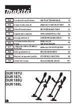 Makita DUR188L Instruction Manual preview