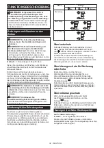Preview for 34 page of Makita DUR188U Instruction Manual