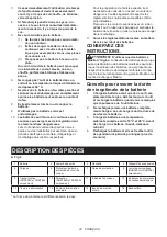 Предварительный просмотр 24 страницы Makita DUR188UZ Instruction Manual