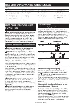 Preview for 56 page of Makita DUR189 Instruction Manual