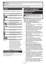 Preview for 8 page of Makita DUR189Z Manual