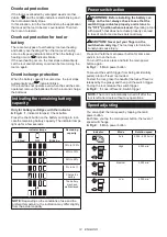 Preview for 12 page of Makita DUR189Z Manual