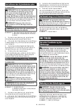 Preview for 36 page of Makita DUR189Z Manual