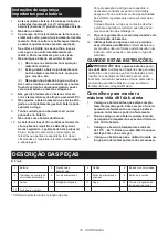 Preview for 76 page of Makita DUR189Z Manual