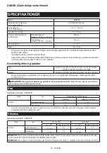 Preview for 82 page of Makita DUR189Z Manual