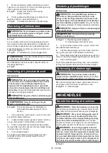 Preview for 89 page of Makita DUR189Z Manual