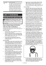 Preview for 3 page of Makita DUR191U Instruction Manual