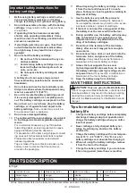 Preview for 14 page of Makita DUR192L Instruction Manual