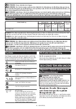 Preview for 33 page of Makita DUR192L Instruction Manual