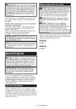 Preview for 91 page of Makita DUR192L Instruction Manual