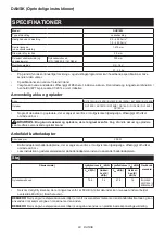 Preview for 93 page of Makita DUR192L Instruction Manual