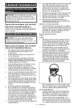 Предварительный просмотр 20 страницы Makita DUR193 Instruction Manual