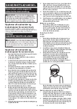 Предварительный просмотр 30 страницы Makita DUR193 Instruction Manual