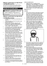 Предварительный просмотр 40 страницы Makita DUR193 Instruction Manual