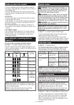 Preview for 14 page of Makita DUR193RF Instruction Manual