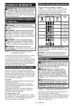 Preview for 63 page of Makita DUR193RF Instruction Manual