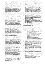 Предварительный просмотр 38 страницы Makita DUR194 Instruction Manual