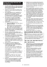 Предварительный просмотр 66 страницы Makita DUR194 Instruction Manual