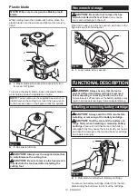 Предварительный просмотр 13 страницы Makita DUR194RTX2 Instruction Manual