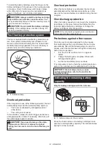 Предварительный просмотр 14 страницы Makita DUR194RTX2 Instruction Manual