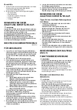 Preview for 32 page of Makita DUR365UPT2 Instruction Manual