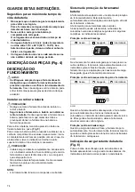 Предварительный просмотр 74 страницы Makita DUR365UPT2 Instruction Manual