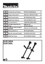 Preview for 1 page of Makita DUR368A Instruction Manual