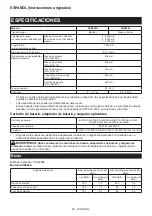 Preview for 84 page of Makita DUR368A Instruction Manual