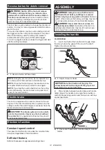 Preview for 14 page of Makita DUR368AZ Instruction Manual