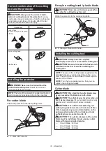 Preview for 16 page of Makita DUR368AZ Instruction Manual