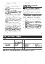 Preview for 47 page of Makita DUR368L Instruction Manual