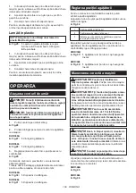 Preview for 109 page of Makita DUR368L Instruction Manual