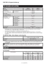 Preview for 112 page of Makita DUR368L Instruction Manual