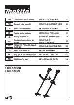 Makita DUR368LZ Instruction Manual preview